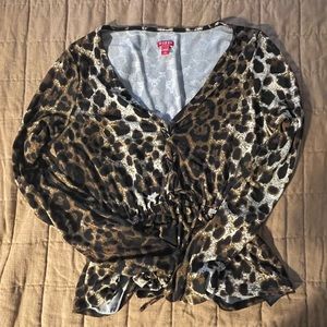 Cheetah Guess blouse